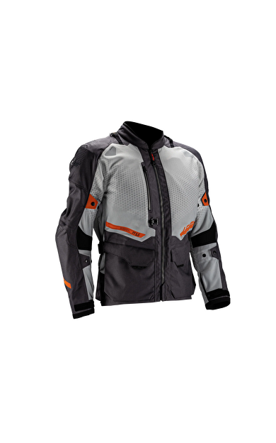 Leatt Adv Flow-Tour 5.5 Gri Motosiklet Montu