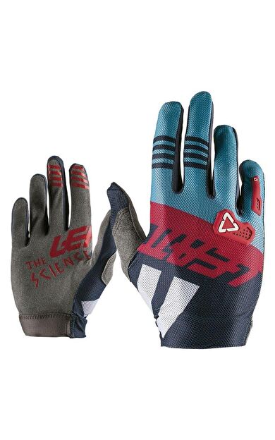 LEATT GPX 1.5 MAVİ KIRMIZI CROSS ELDİVEN
