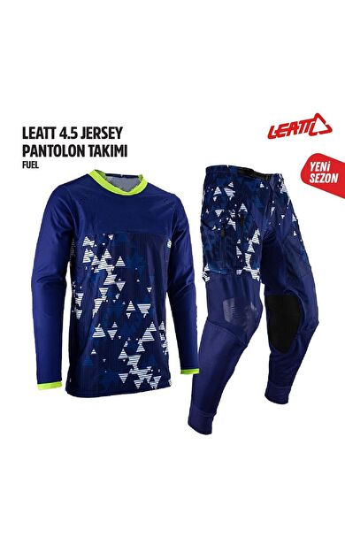 Leatt Lacivert Jersey Pantolon Takımı