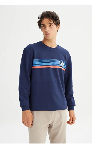 Lee Erkek Baskılı Sweatshirt L2520099411