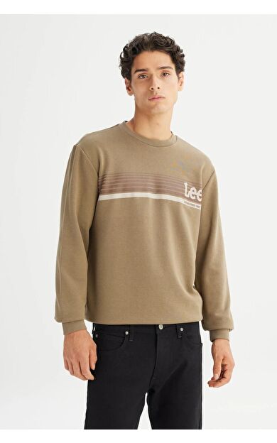 Lee Erkek Baskılı Sweatshirt L2520099801
