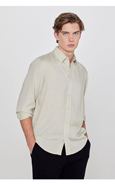 Lee Tencel Regular Fit Erkek Gömlek L2610084299