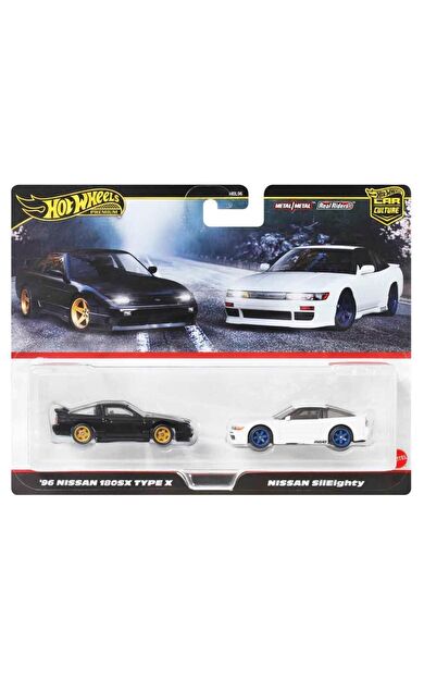 Hot Wheels Premium JBK96 Car Culture 2 Pack '96 Nissan 180SX Type X // Nissan Sileighty