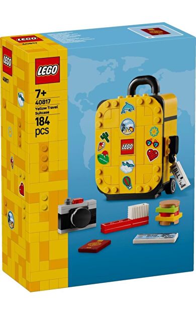 LEGO 40817 Yellow Travel Suitcase