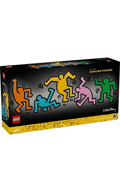LEGO Art 31216 Keith Haring - Dancing Figures