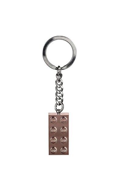 LEGO Brick 853793 2x4 Rose Gold Keyring