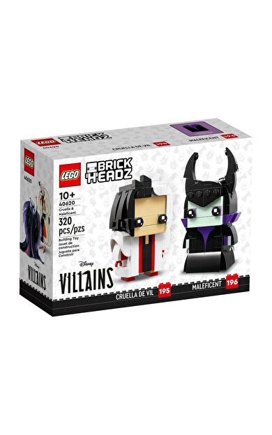 LEGO BrickHeadz 40620 Cruella and Maleficent