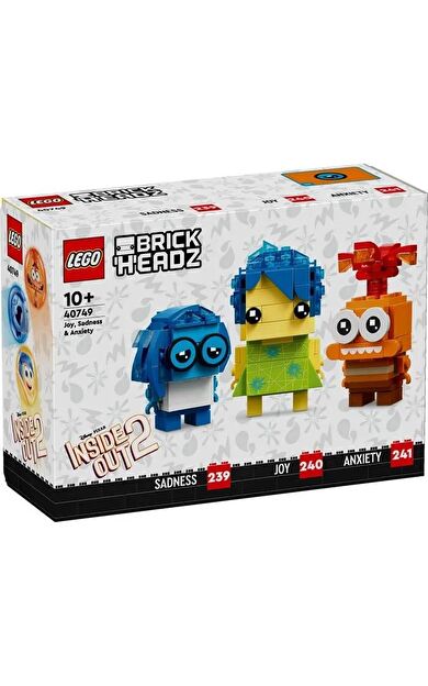 LEGO BrickHeadz 40749 Joy, Sadness and Anxiety