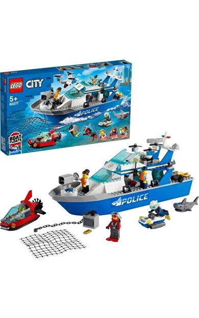 LEGO City 60277 Police Patrol Boat