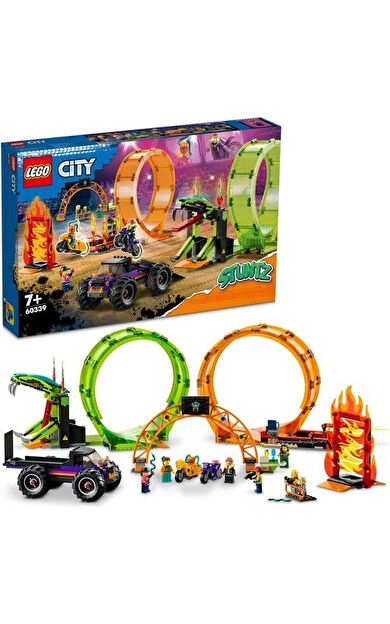 LEGO City 60339 Double Loop Stunt Arena