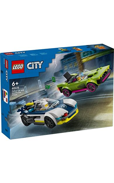 LEGO City 60415 Police Car and Muscle Car Chase