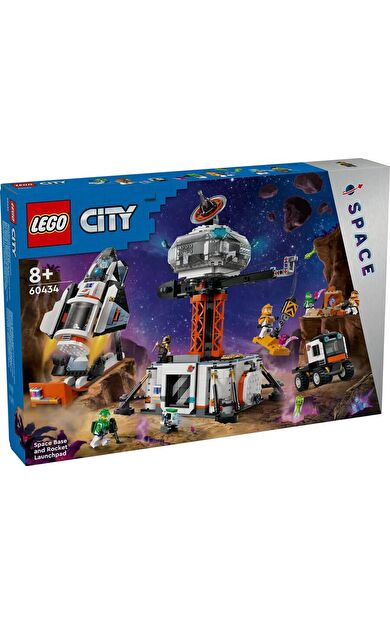 LEGO City 60434 Space Base and Rocket Launchpad