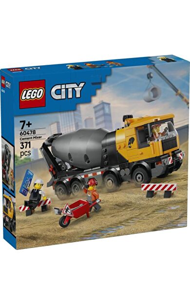 LEGO City 60478 Cement Mixer
