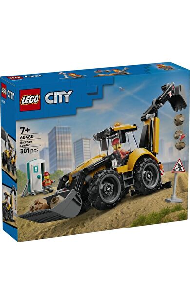 LEGO City 60480 Backhoe Loader