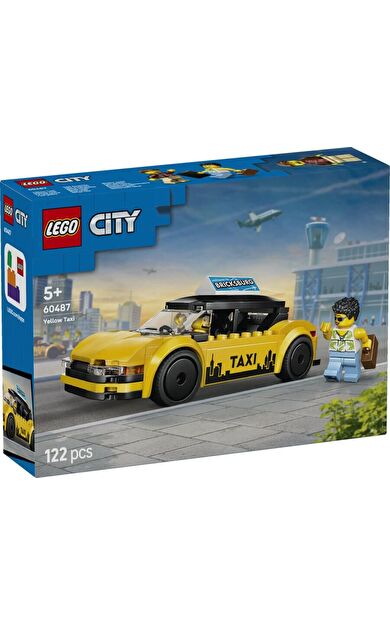 LEGO City 60487 Yellow Taxi