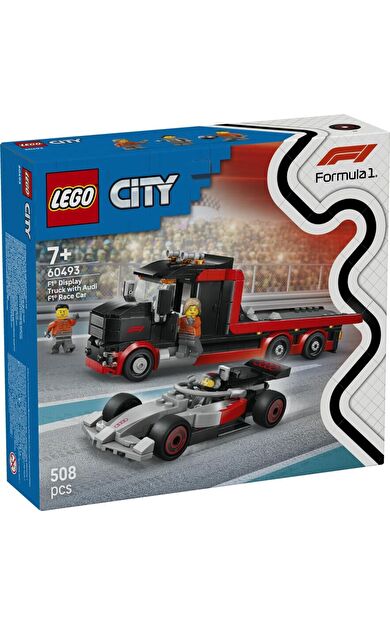 LEGO City 60493 F1 Display Truck with Audi F1 Race Car