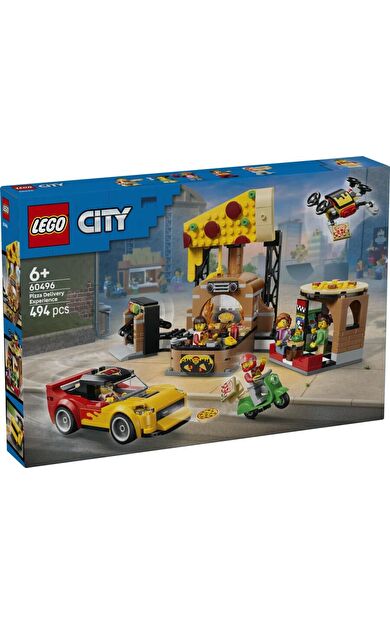 LEGO City 60496 Pizza Delivery Experience