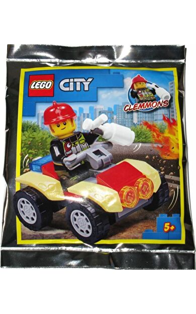 LEGO City 952009 Fireman with Quad Bike