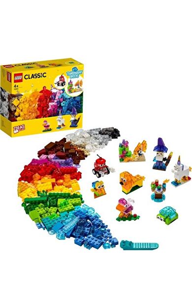 LEGO Classic 11013 Creative Transparent Bricks