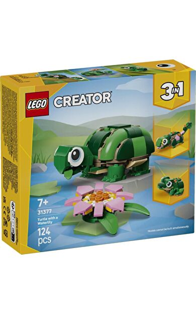 LEGO Creator 31377 Turtle with a Water Lily