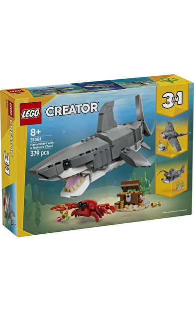 LEGO Creator 31381 Fierce Shark with a Treasure Chest