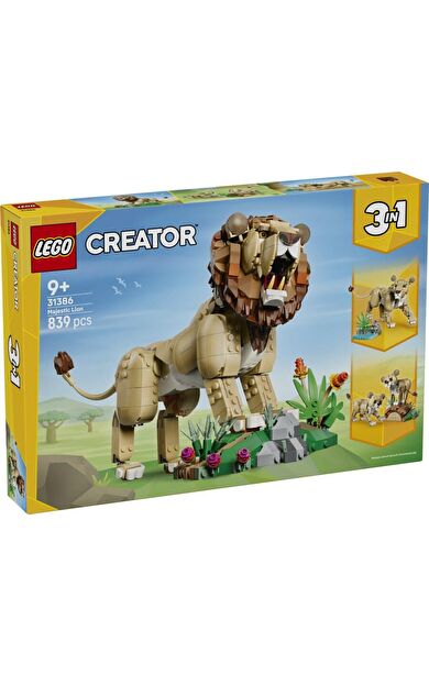 LEGO Creator 31386 Wild Animals: Majestic Lion