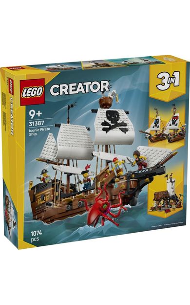 LEGO Creator 31387 Iconic Pirate Ship