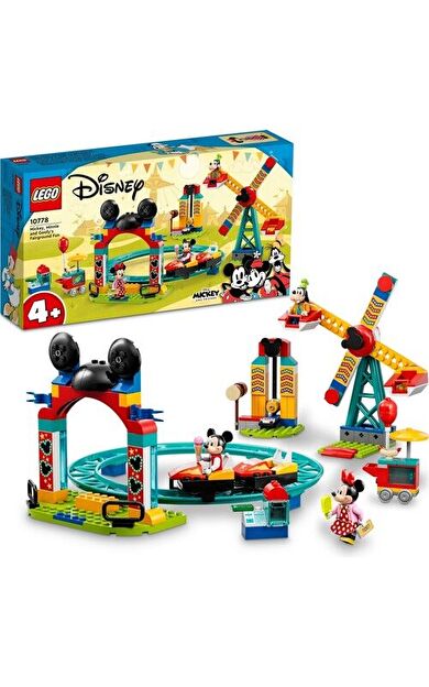 LEGO Disney 10778 Mickey, Minnie and Goofy's Fairground Fun