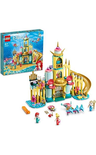 LEGO Disney 43207 Ariel's Underwater Palace