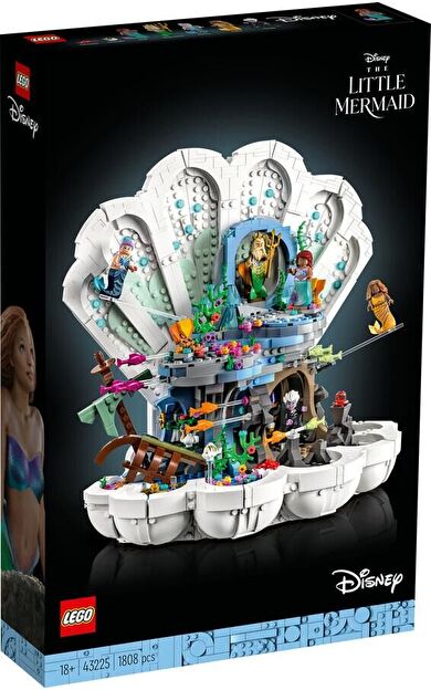 LEGO Disney 43225 The Little Mermaid Royal Clamshell