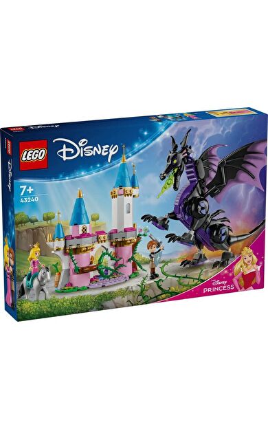 LEGO Disney 43240 Maleficent's Dragon Form and Aurora's Castle