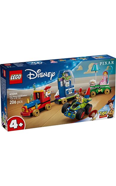 LEGO Disney 43264 Toy Story Celebration Train and RC Car