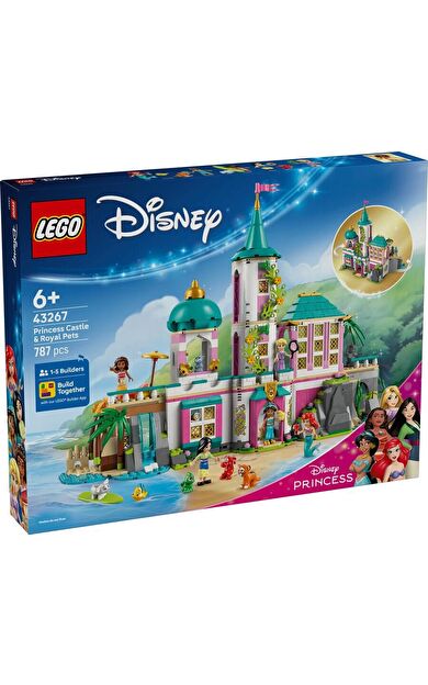 LEGO Disney 43267 Princess Castle and Royal Pets