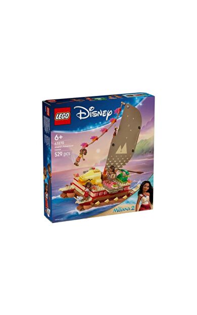 LEGO Disney 43270 Moana's Adventure Canoe