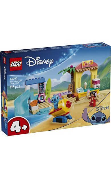 LEGO Disney 43280 Beach Fun with Lilo and Stitch