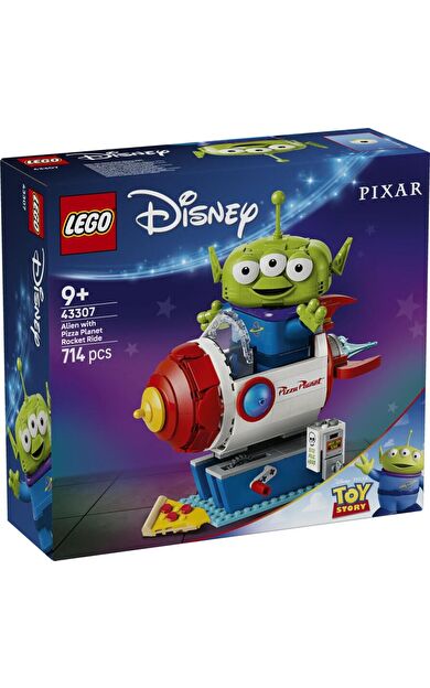 LEGO Disney 43307 Alien with Pizza Planet Rocket Ride
