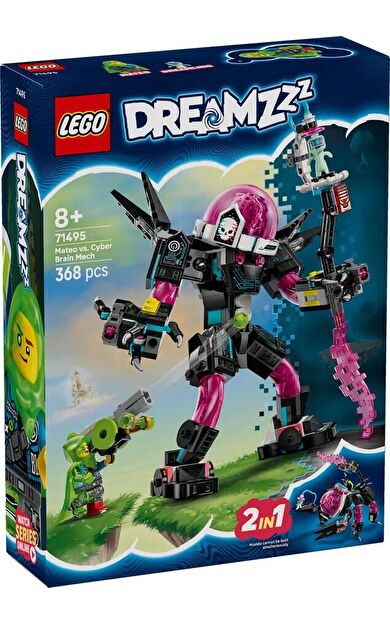 LEGO Dreamzzz 71495 Mateo vs. Cyber Brain Mech