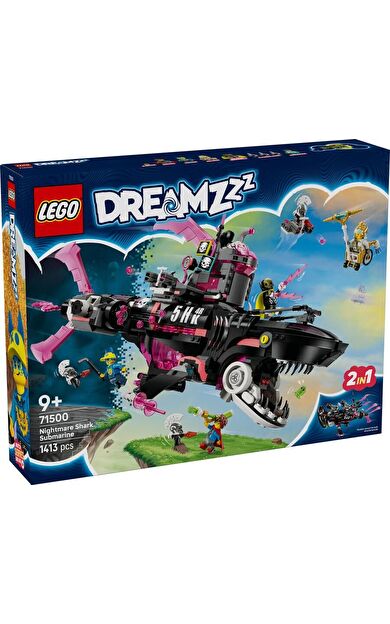 LEGO Dreamzzz 71500 Nightmare Shark Submarine