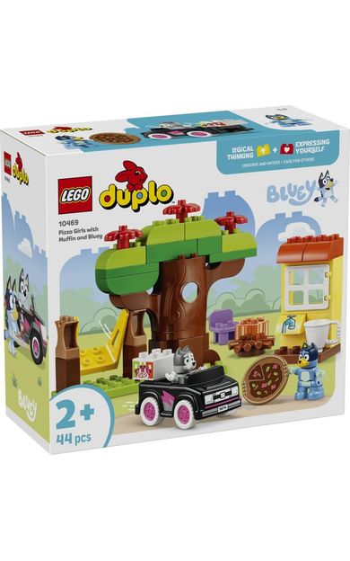 LEGO Duplo 10469 Pizza Girls with Muffin and Bluey