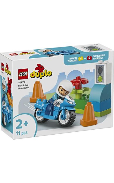 LEGO Duplo 10471 Blue Police Motorcycle