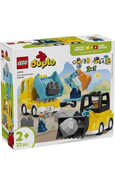 LEGO Duplo 10475 3 in 1 Construction Vehicles