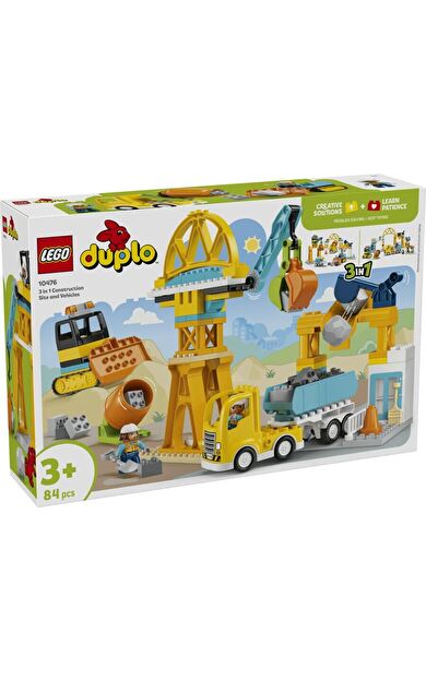 LEGO Duplo 10476 3 in 1 Construction Site and Vehicles