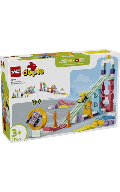 LEGO Duplo 10478 3 in 1 Creative Ramps with Vehicles