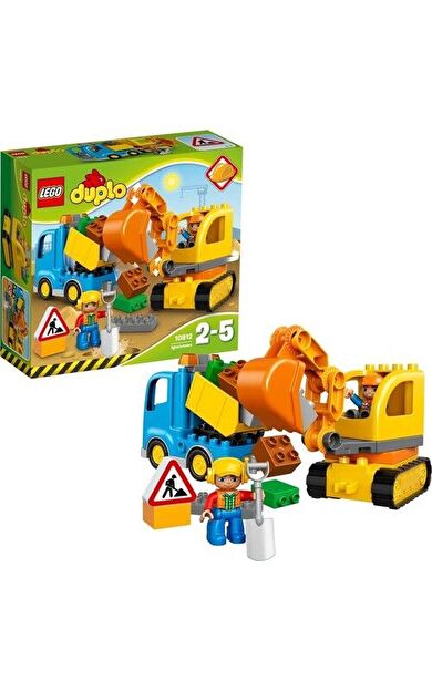LEGO Duplo 10812 Truck Tracked Excavator
