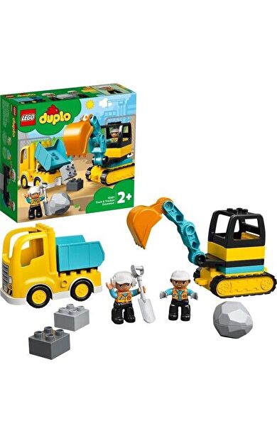 LEGO Duplo 10931 Truck and Tracked Excavator