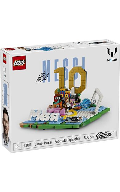 LEGO Editions 43011 Lionel Messi – Football Highlights