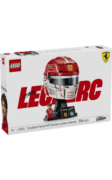 LEGO Editions 43014 Scuderia Ferrari HP Charles Leclerc Helmet