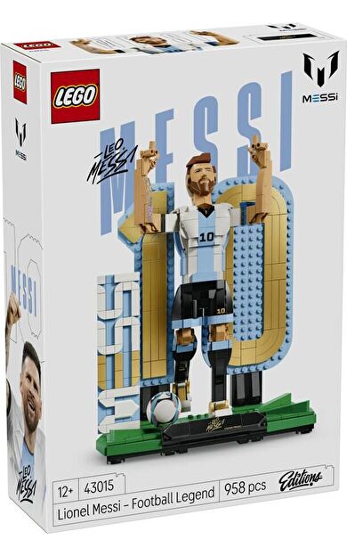 LEGO Editions 43015 Lionel Messi – Football Legend