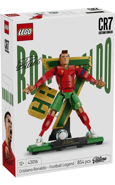 LEGO Editions 43016 Cristiano Ronaldo – Football Legend