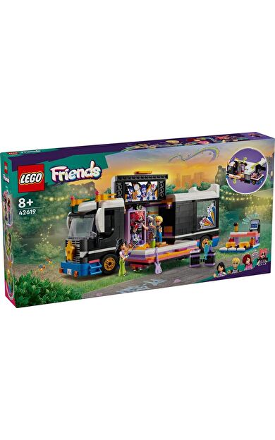 LEGO Friends 42619 Pop Star Music Tour Bus